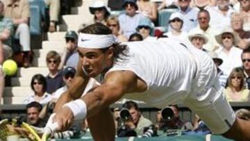 <b>EL OJO DE LA DISCORDIA.</b> El sistema 'Ojo de Halcón', polémica en el torneo del Wimbledon.