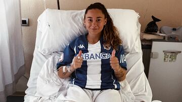 Ainhoa Marín pasó por el quirófano, pero estará lista para la próxima temporada del Depor Abanca.