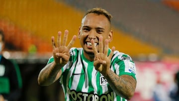 Atlético Nacional derrotó en la fecha 5 a Boyacá Chicó con goles de Jarlan Barrera y el Rifle Andrade. El equipo antioqueño sigue invicto en el Atanasio