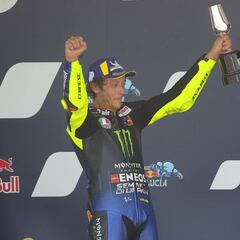 Rossi: "Puedo ser viejo, pero no era verdad lo del otro domingo"