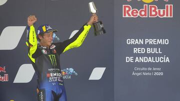 Rossi volvió al podio 465 días después.
