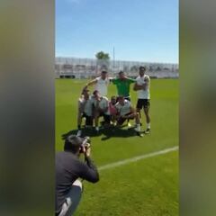 Cristiano pone de moda lo que ya hacía en Valdebebas y ojo porque le ha salido imitador en la Juve