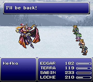 Captura de pantalla - Final Fantasy VI (SNES)