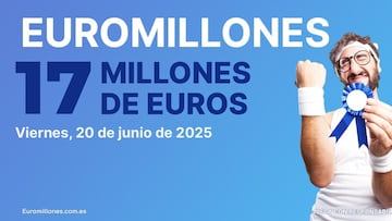 Euromillones: comprobar los resultados del sorteo de hoy, viernes 20 de junio