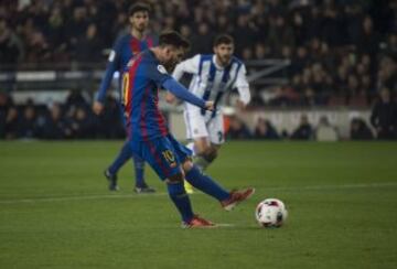 Gol 2-0 Messi de penalti 