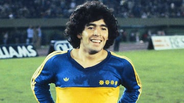 El primer gol de Maradona en el Azteca: no fue con Argentina y se lo metió al América