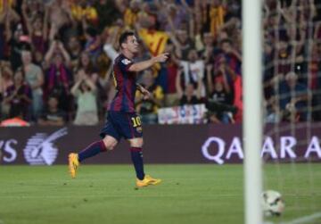 Gol 1-0 de Lionel Messi