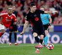 La víctima preferida de Lewandowski en la Champions ¿Cuántos goles le ha marcado al Benfica?