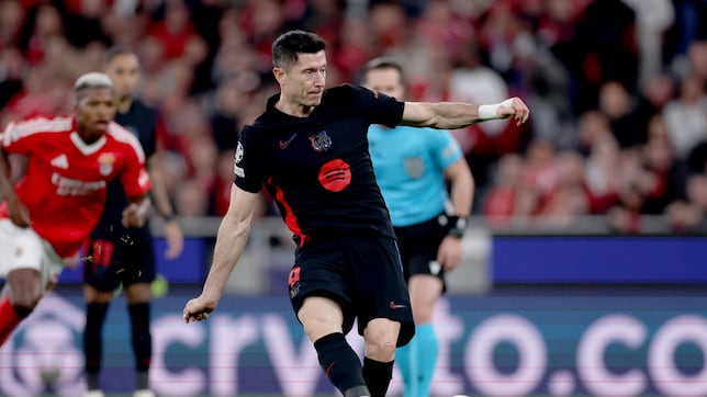 La víctima preferida de Lewandowski en la Champions ¿Cuántos goles le ha marcado al Benfica?