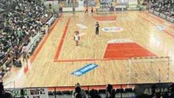 <b>AMBIENTAZO. </b>El Polideportivo Municipal de León se llenará para ver los enfrentamientos de la Copa Asobal.