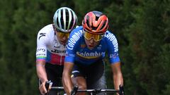 Egan Bernal y Nairo Quintana, ascenso en el ranking UCI