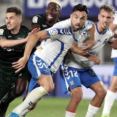 El Tenerife no pudo y el Leganés no supo