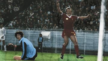 50AÑOS 50 AÑOS CINCUENTA AÑOS DE LA COPA DE EUROPA TOMO 4 TOMO4
COPA DE EUROPA 1981 1980 - 1981
FINAL 27/05/81
PARTIDO REAL MADRID - LIVERPOOL
GOL 0-1 ALAN KENNEDY