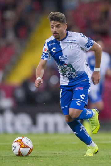 'Tucu' Palacios jugó un año (Clausura y Apertura 2018) con los Tuzos de Pachuca. El delantero argentino actualmente juega con Independiente de la Superliga.