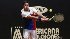 Garín sufre para avanzar avanzar a octavos de final en Cali