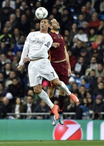 Cristiano Ronaldo y Nainggolan.