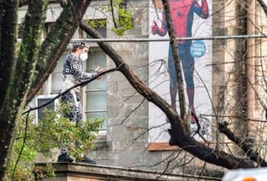 Nuevas fotos del rodaje de Spider-Man 3: Tom Holland hablará de la película el día 4