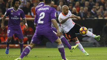 22/02/17
 PARTIDO PRIMERA DIVISION
 VALENCIA C.F. REAL MADRID C.F.
 GOL 1-0 SIMONE ZAZA 
 
 