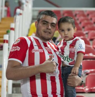 Así el color del Necaxa vs América en imágenes