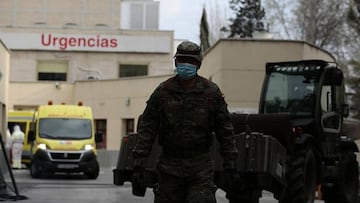 As¨ª se preparan los militares para las labores de rastreo del coronavirus