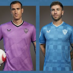 La tercera equipación del Almería será azul
