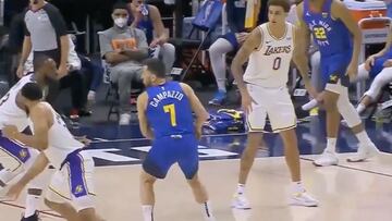 Lo último de Campazzo: en las narices de LeBron y vean por dónde pasa la bola