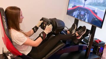 Belén García se prepara a fondo para cuando sea posible su debut en las W Series.