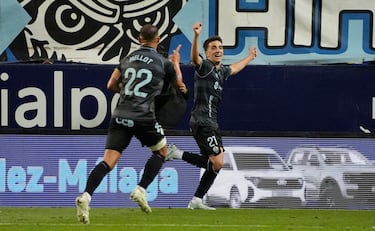 El centrocampista del Castellón está completando un magnífico año, con 13 goles, pero este fin de semana ante el Málaga, llegó su consagración. Un hat-trick que valió para llevarse la victoria de La Rosaleda.