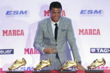 Cristiano Ronaldo gana su cuarta Bota de Oro