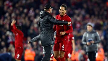 Van Dijk hails Klopp's impact after PFA Players' Player of the Year award win