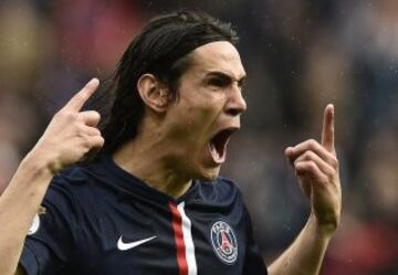 7. Edinson Cavani, Uruguay. 38 millones de euros. 