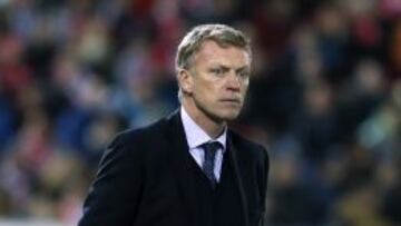 David Moyes, en el partido ante el Granada.
