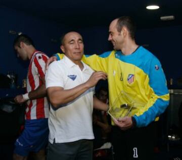 Supercopa de España del 2011 con el Atlético de Madrid