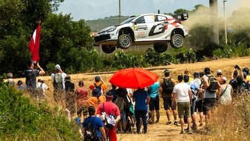 Evans tiene el peligro en casa: Ogier y Rovanpera