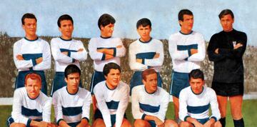 La 'Franja' conquistó su cuarta corona en el profesionalismo en 1966 tras relegar en el segundo puesto a Colo Colo.