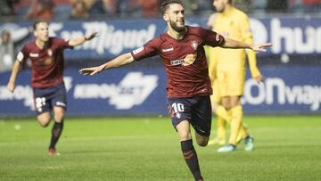 Roberto Torres, jugador de Osasuna. 