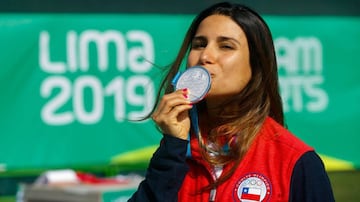 Ganó medalla de plata en el tiro skeet en Lima 2019 y clasificó a los Juegos Olímpicos de Tokio 2020.