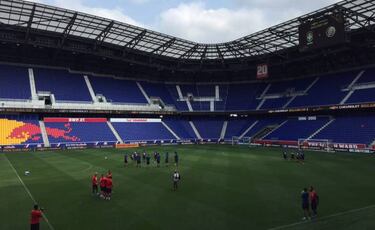 El Red Bull Arena, un estadio en el que Colombia está invicto