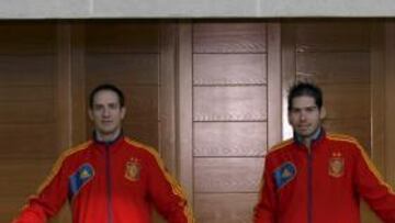 <b>LOS CEREBROS. </b>Álvaro (izq.), ayudará a Kike (dcha.) en la creación.