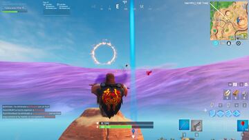 Desafíos de Fortnite : Dónde están los circulos llameantes