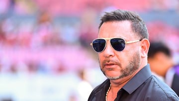 Antonio Mohamed head coach of Toluca during the 16th round match between Atlas and Toluca as part of the Liga BBVA MX, Torneo Apertura 2025 at Jalisco Stadium, on November 01, 2025 in Guadalajara, Jalisco, Mexico.