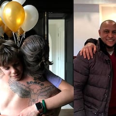 El Madrid 'galáctico' y su familia felicitan a Beckham