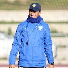 José: "No voy a hablar de Ideye; aún no es jugador del Málaga"