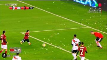 El curioso penal que anotó un actor en despedida de Mora