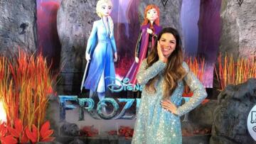 Carmen Sarahí, la Elsa mexicana, apareció en los Oscars 2020