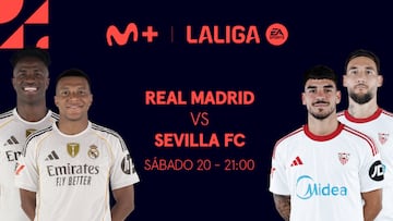 Real Madrid vs Sevilla en Movistar Plus+