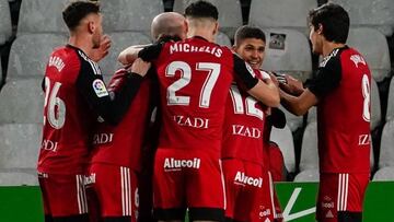 Racing 1- Mirandés 2: resumen, resultado y goles