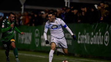 Lucas P¨¦rez y el Deportivo se llevaron la victoria en la visita al Arenteiro.