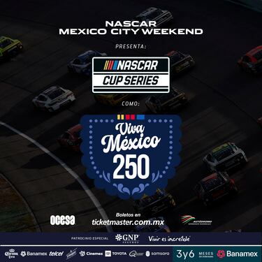 NASCAR revela el nombre de sus carreras en México