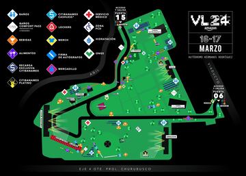 Mapa del Vive Latino 2024